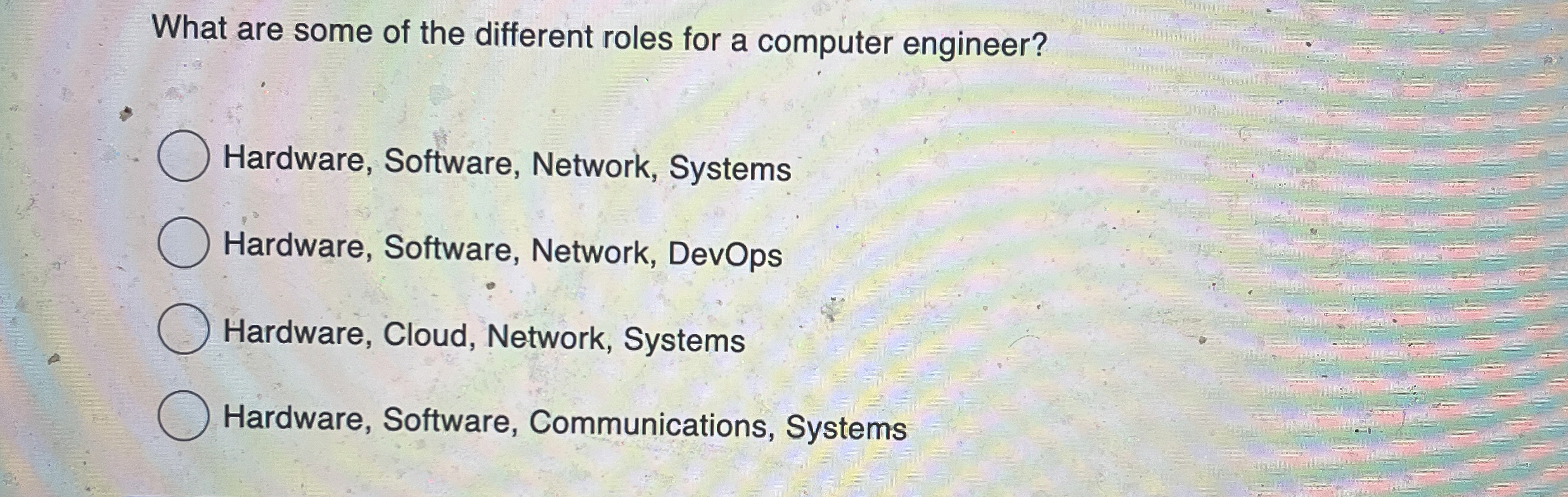 What are some of the different roles for a