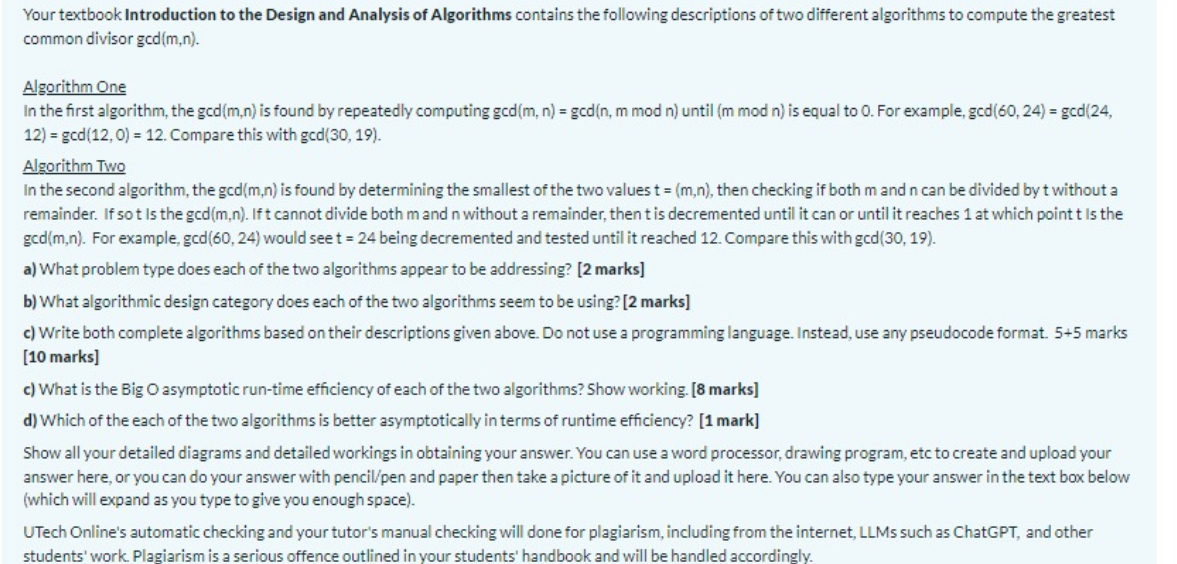 Your textbook Introduction to the Design and