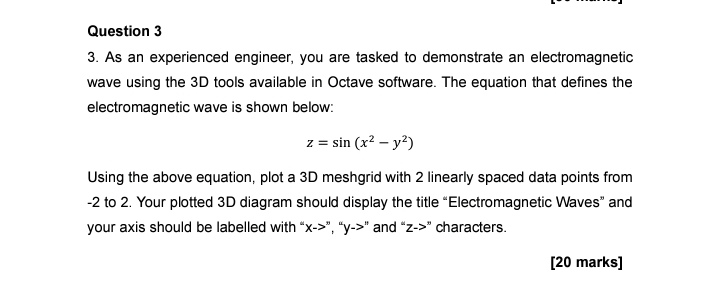 use command window scwiQuestion 3 As an