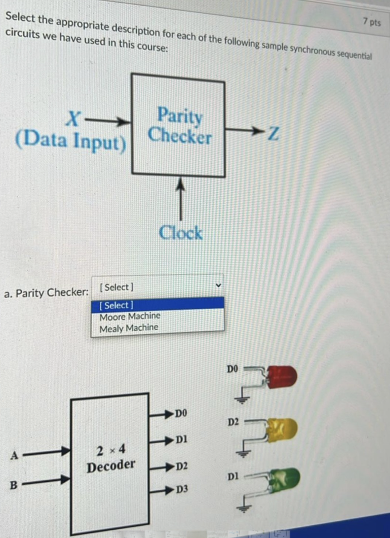 Select the appropriate description for each of