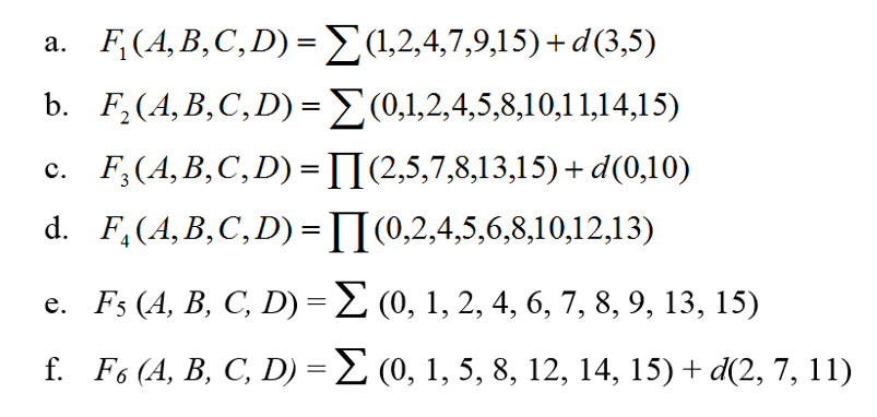 Find the minimum - cost SOP and POS forms for the