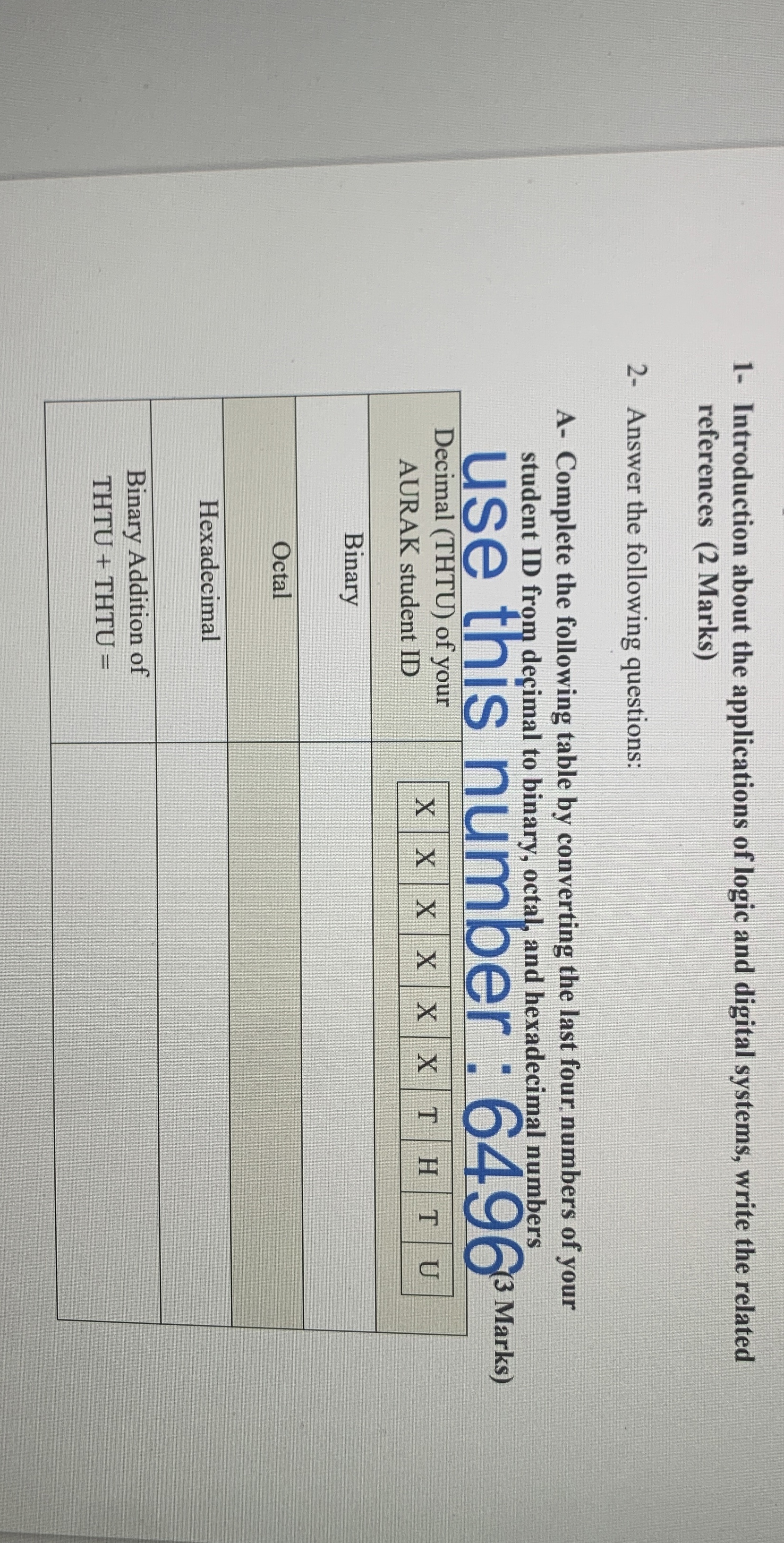 1 - Introduction about the applications of logic