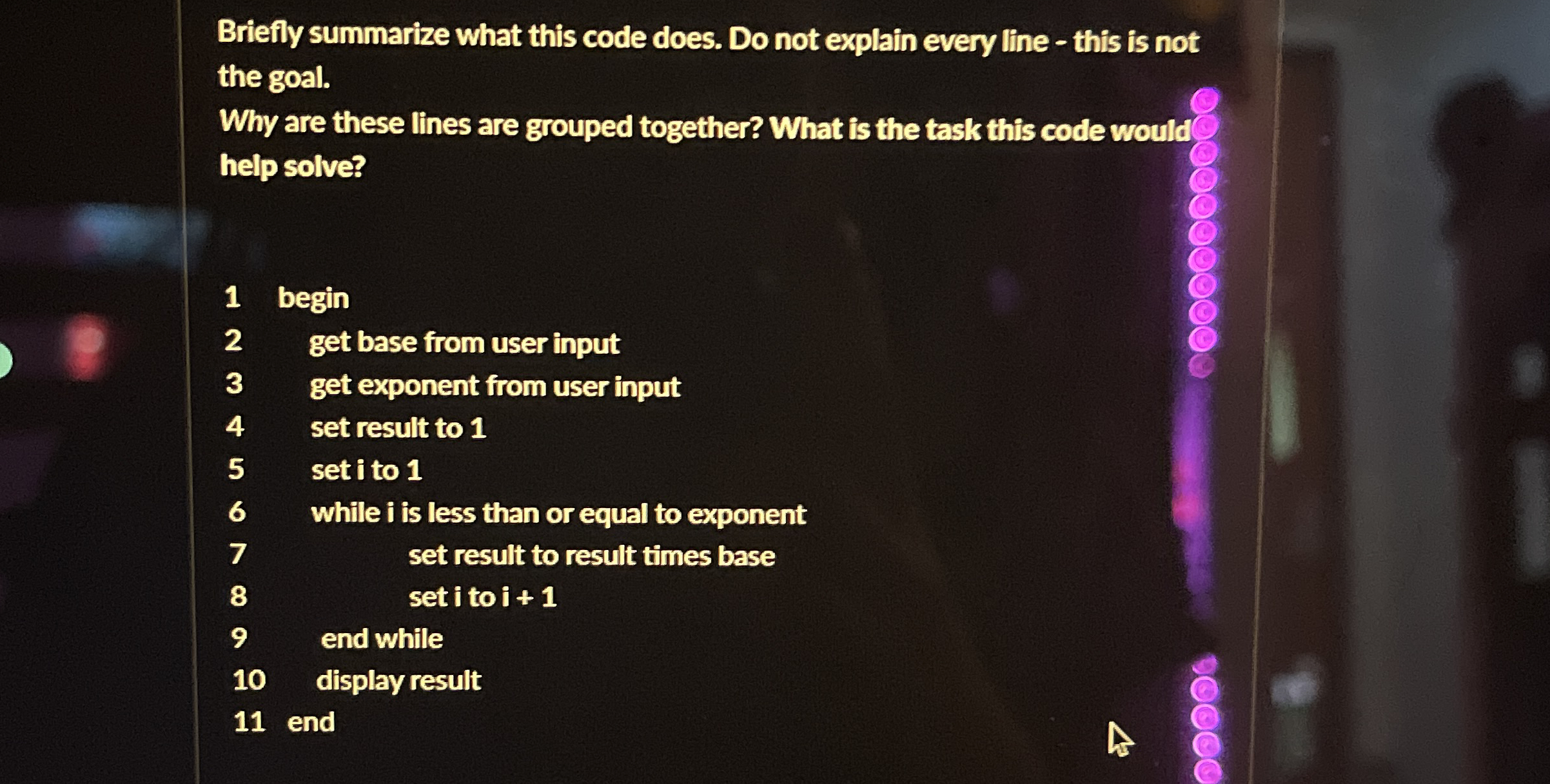 Briefly summarize what this code does. Do not