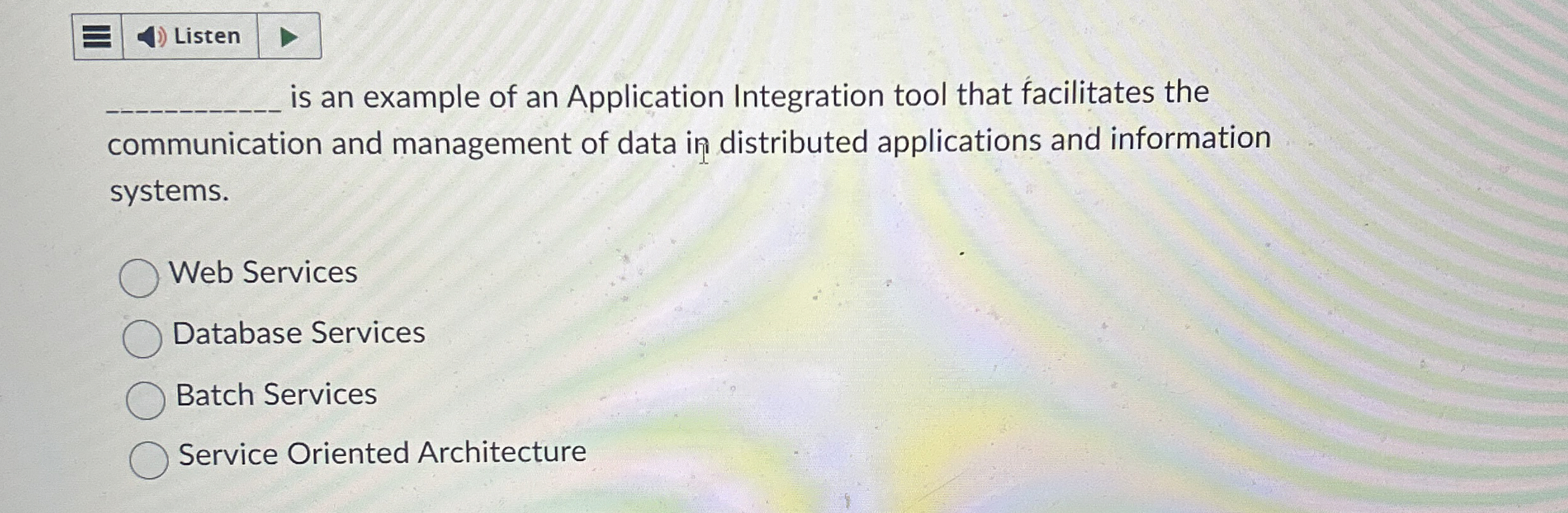 is an example of an Application Integration tool