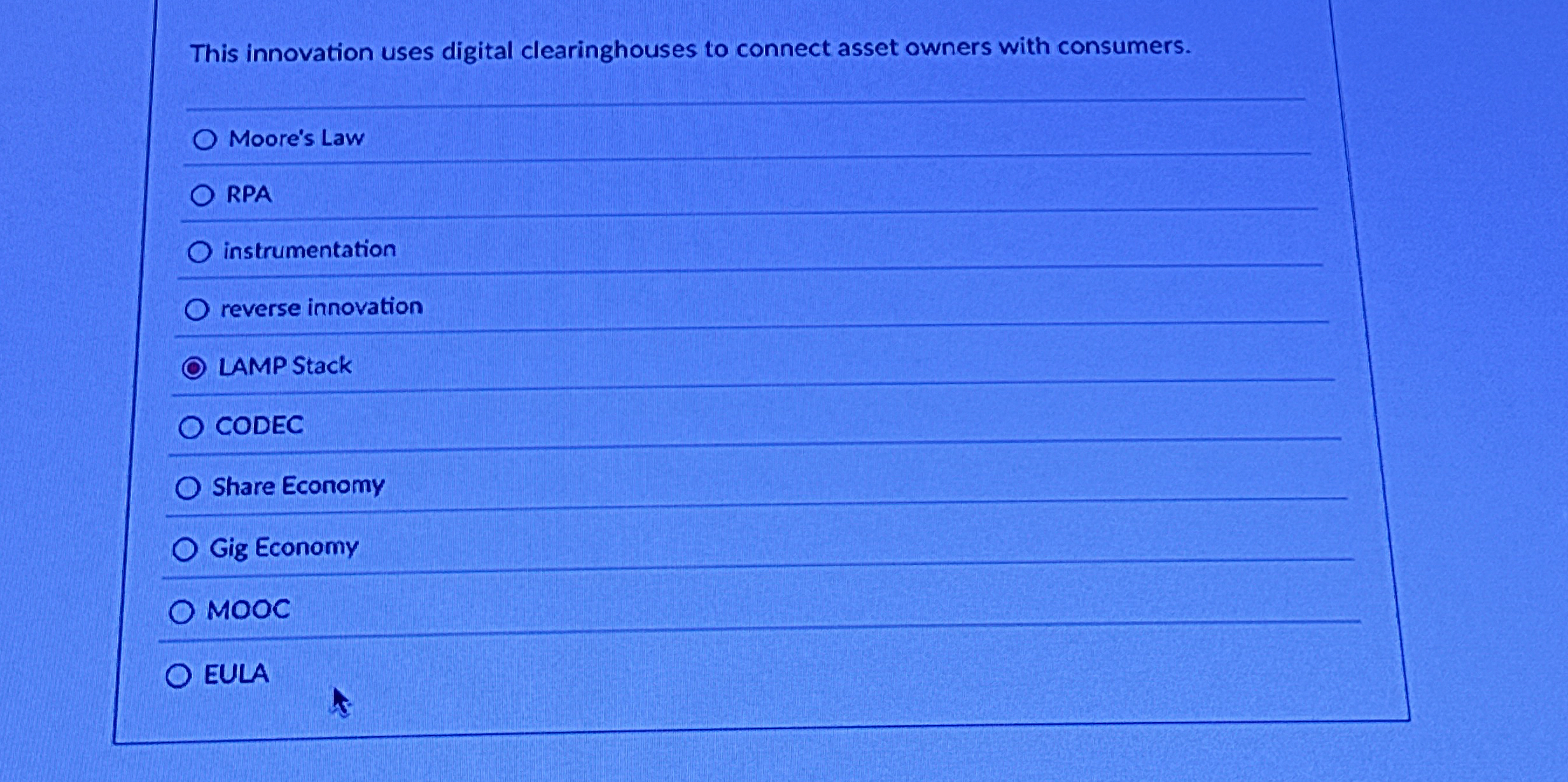 This innovation uses digital clearinghouses to