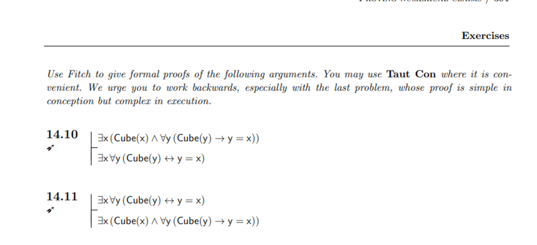 Help me with this Fitch logic problem please! I