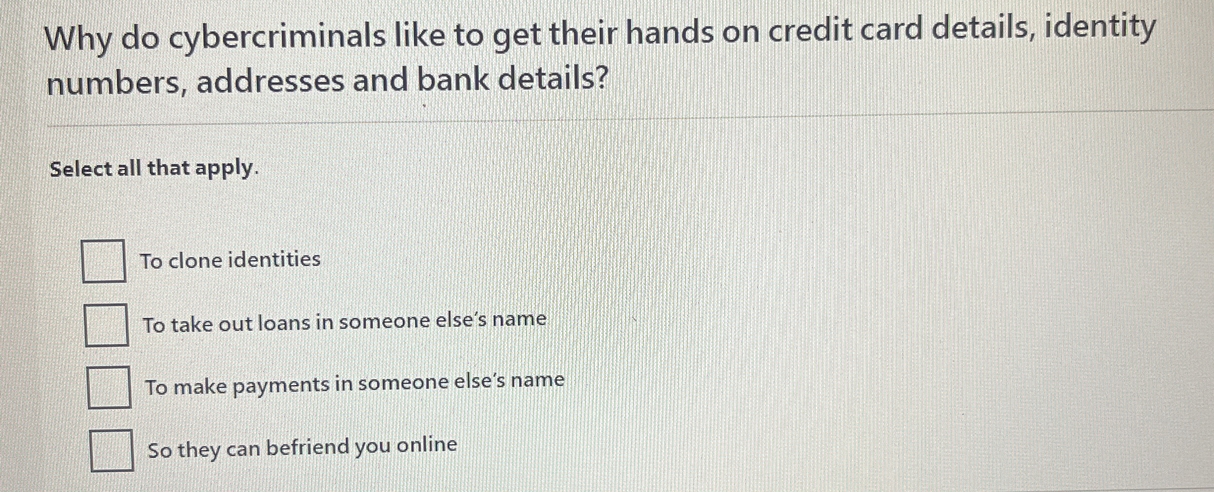 Why do cybercriminals like to get their hands on