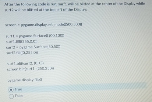 After the following code is run, surf 1 will be