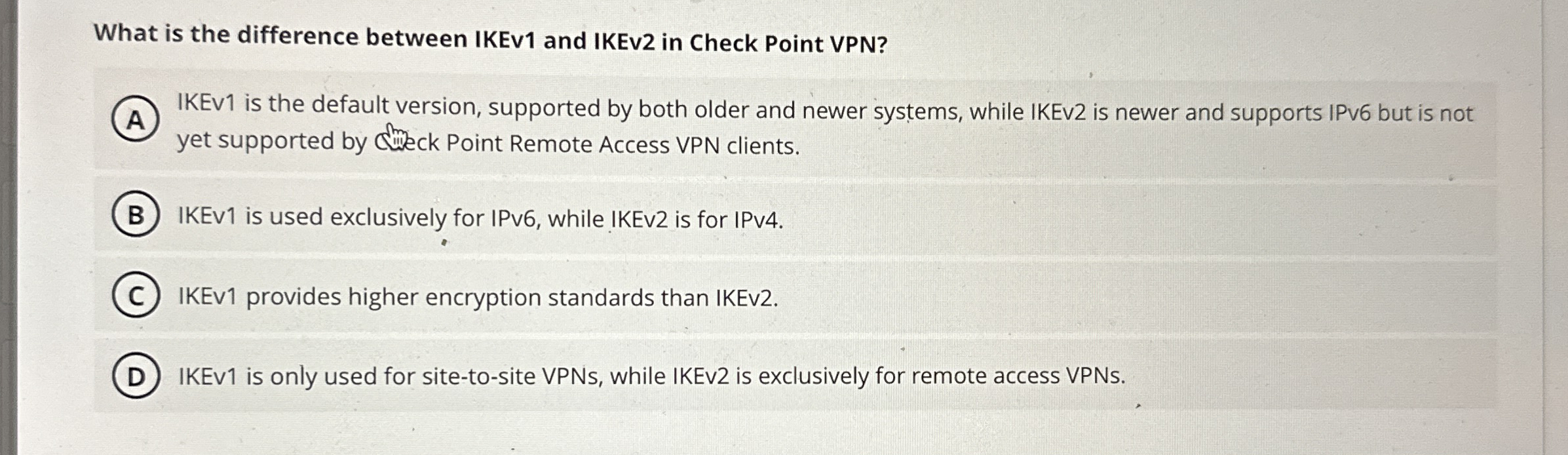 What is the difference between IKEv 1 and IKEv 2