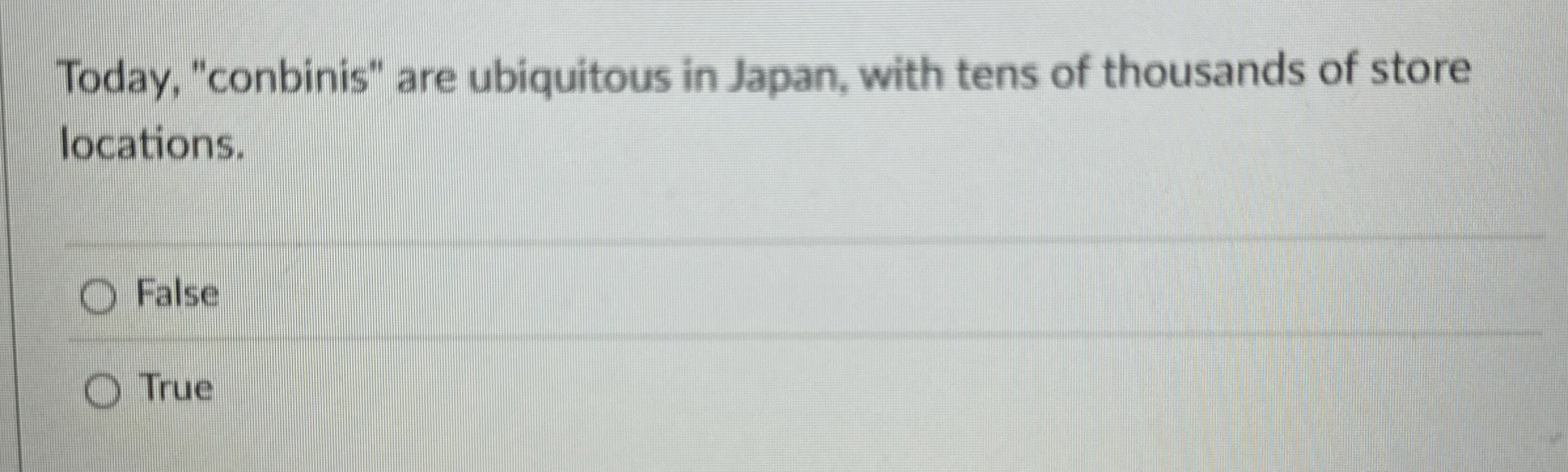 Today, "conbinis" are ubiquitous in Japan, with