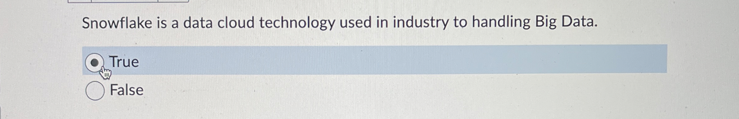 Snowflake is a data cloud technology used in
