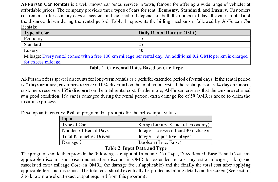 Al - Fursan Car Rentals is a well - known car