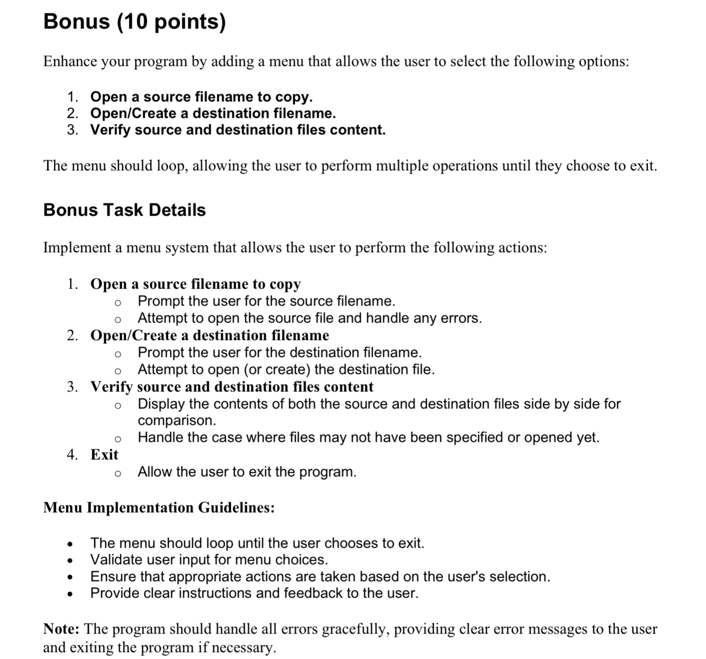 How to solve Learner Objectives By completing