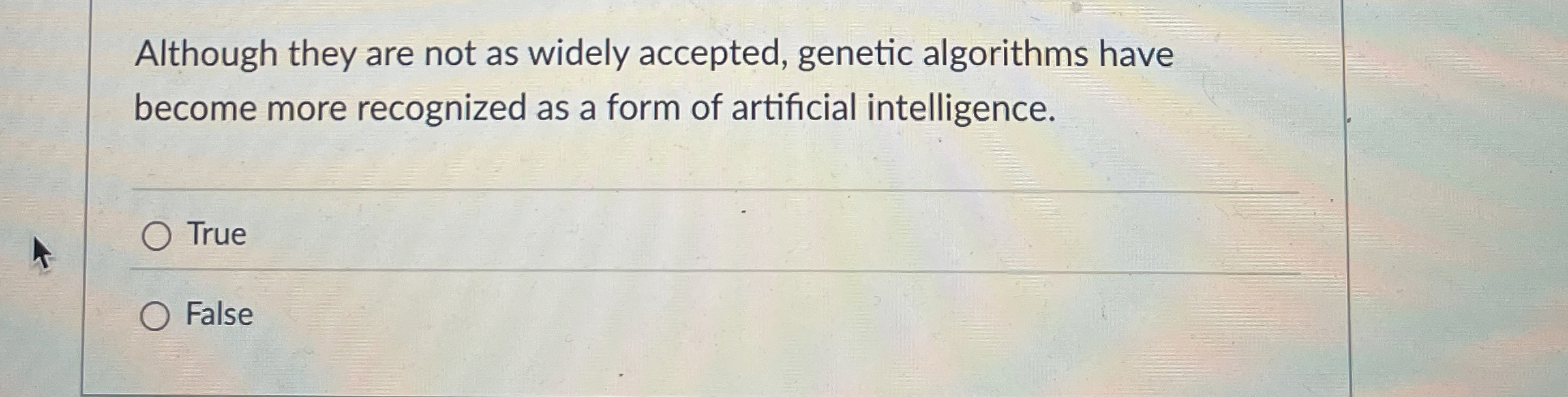 Although they are not as widely accepted, genetic