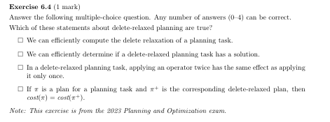 Kindly look at the questions again: Exercise 6 .