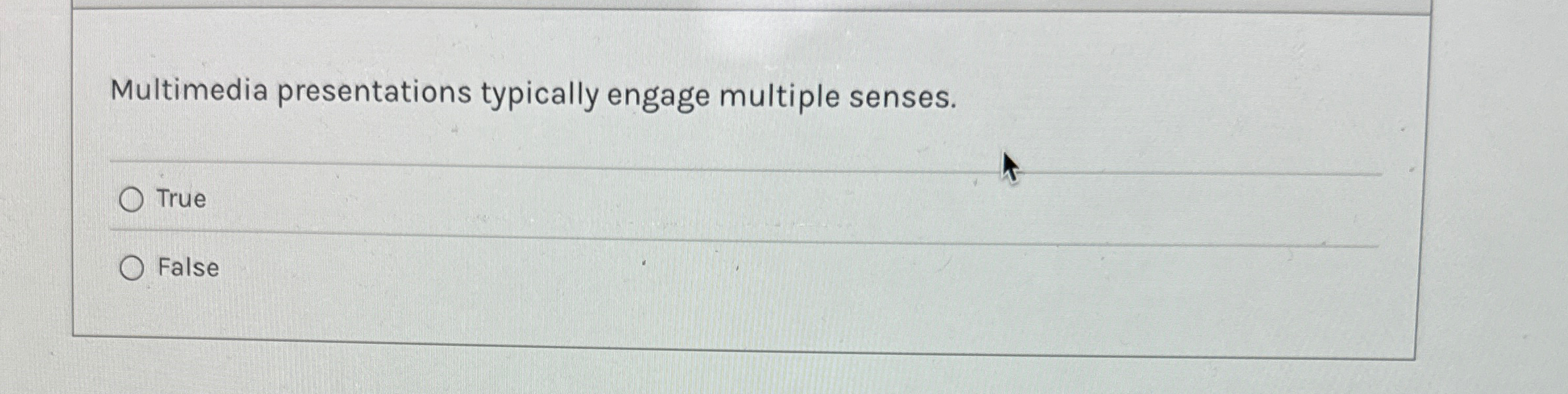 Multimedia presentations typically engage