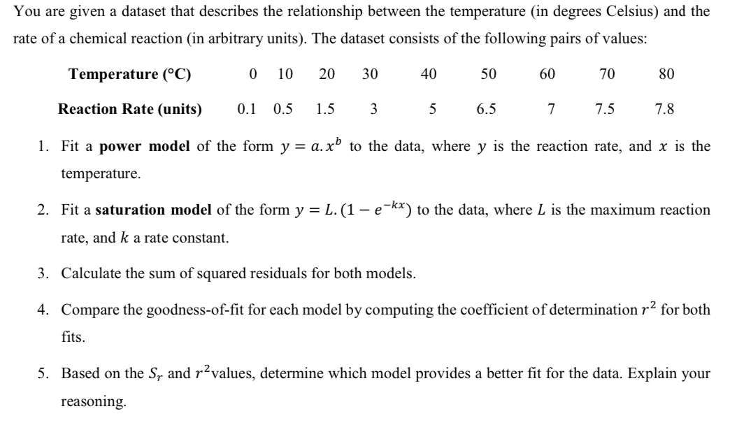 You are given a dataset that describes the