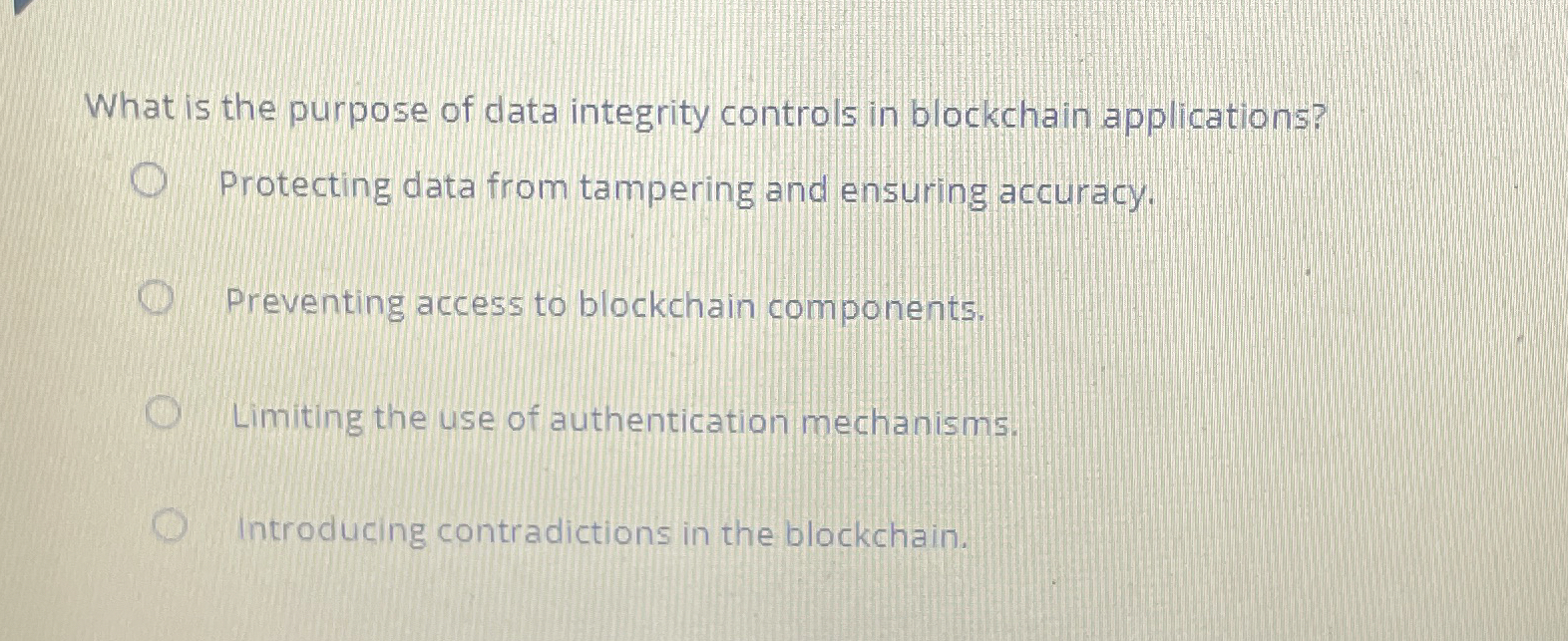 What is the purpose of data integrity controls in