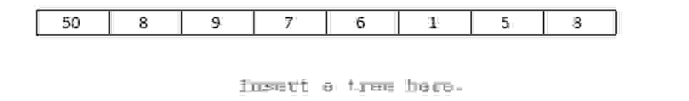 Draw a binary tree that corresponds to the