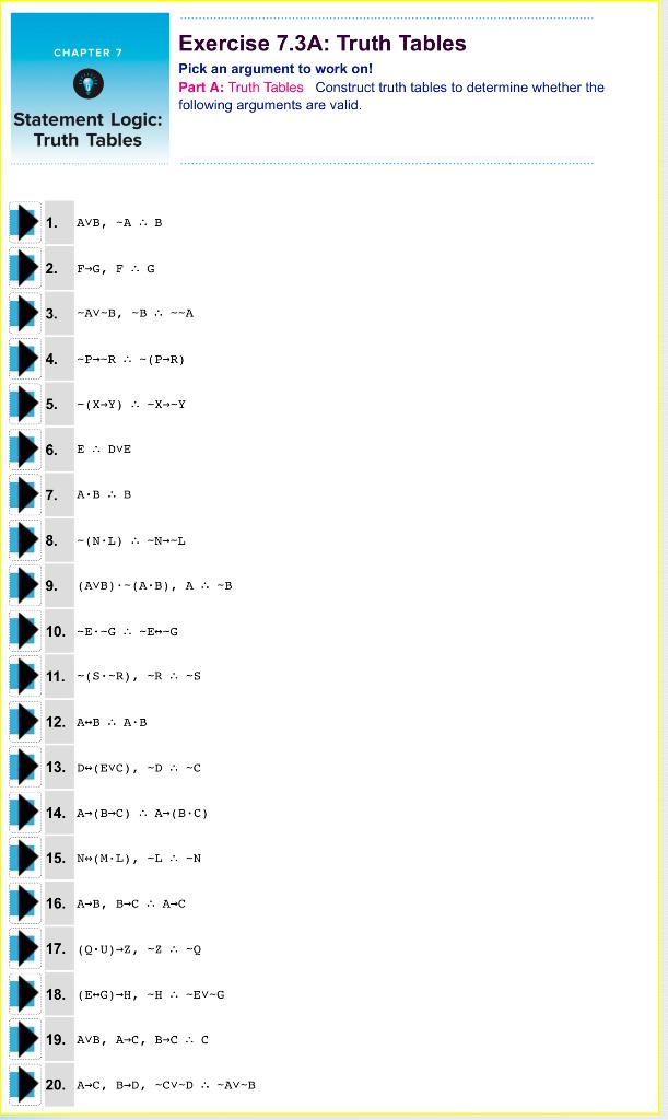 P R | ~P ~R ~ ( P R ) - - - - | - - - - - - - - -