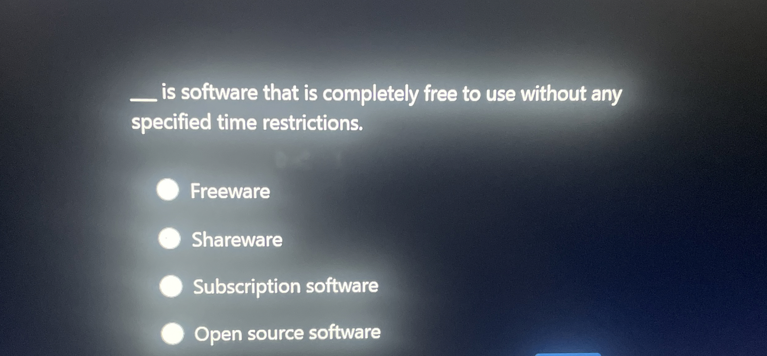 is software that is completely free to use