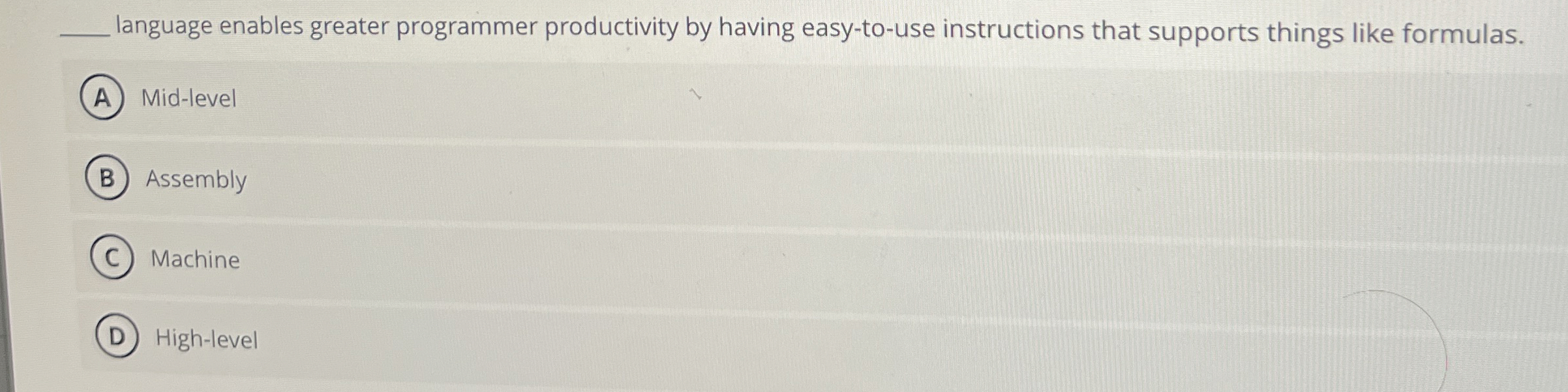 language enables greater programmer productivity