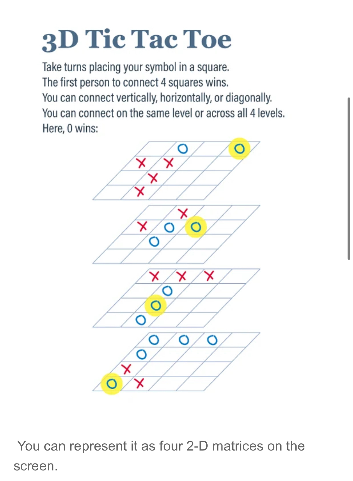 ( Tic - Tac - Toe ) For this project, You only