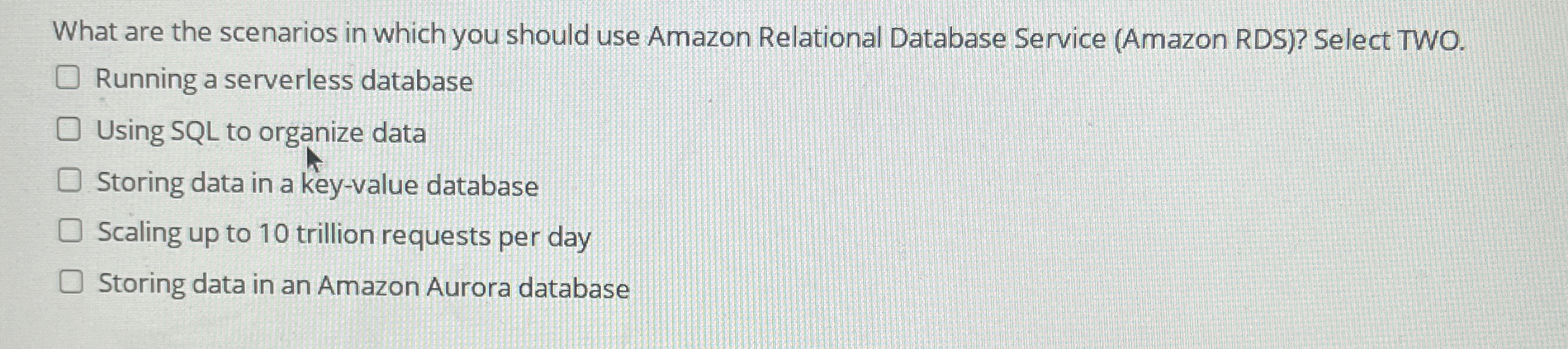 What are the scenarios in which you should use