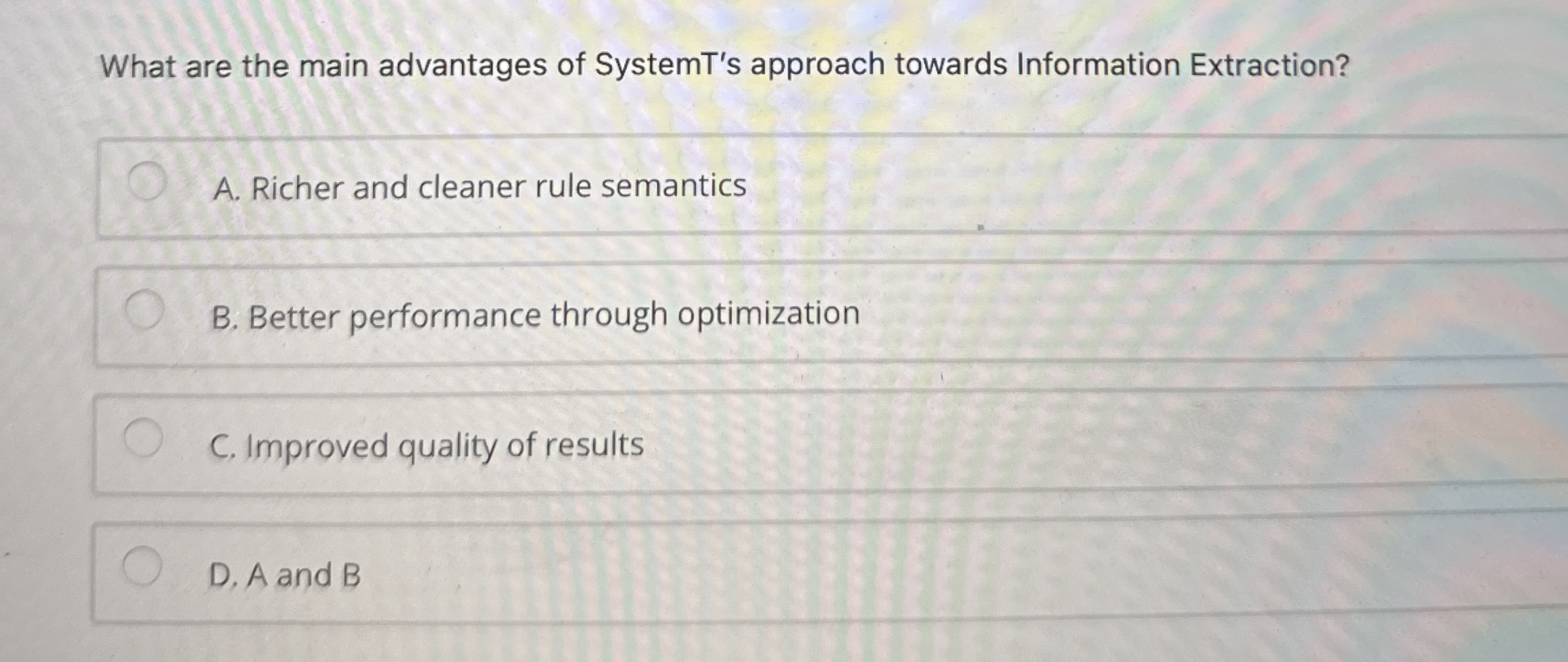What are the main advantages of SystemT's