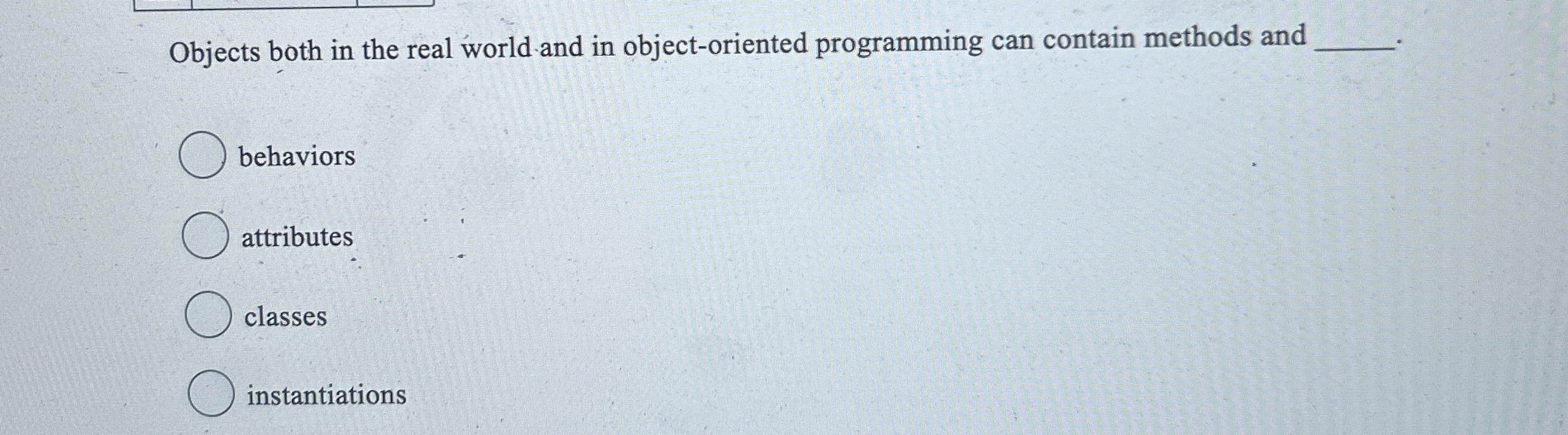 Objects both in the real world and in object -