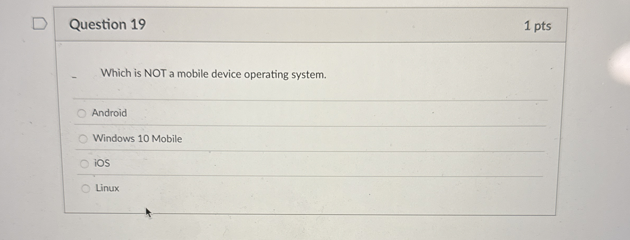 Programs typically found in a productivity suite