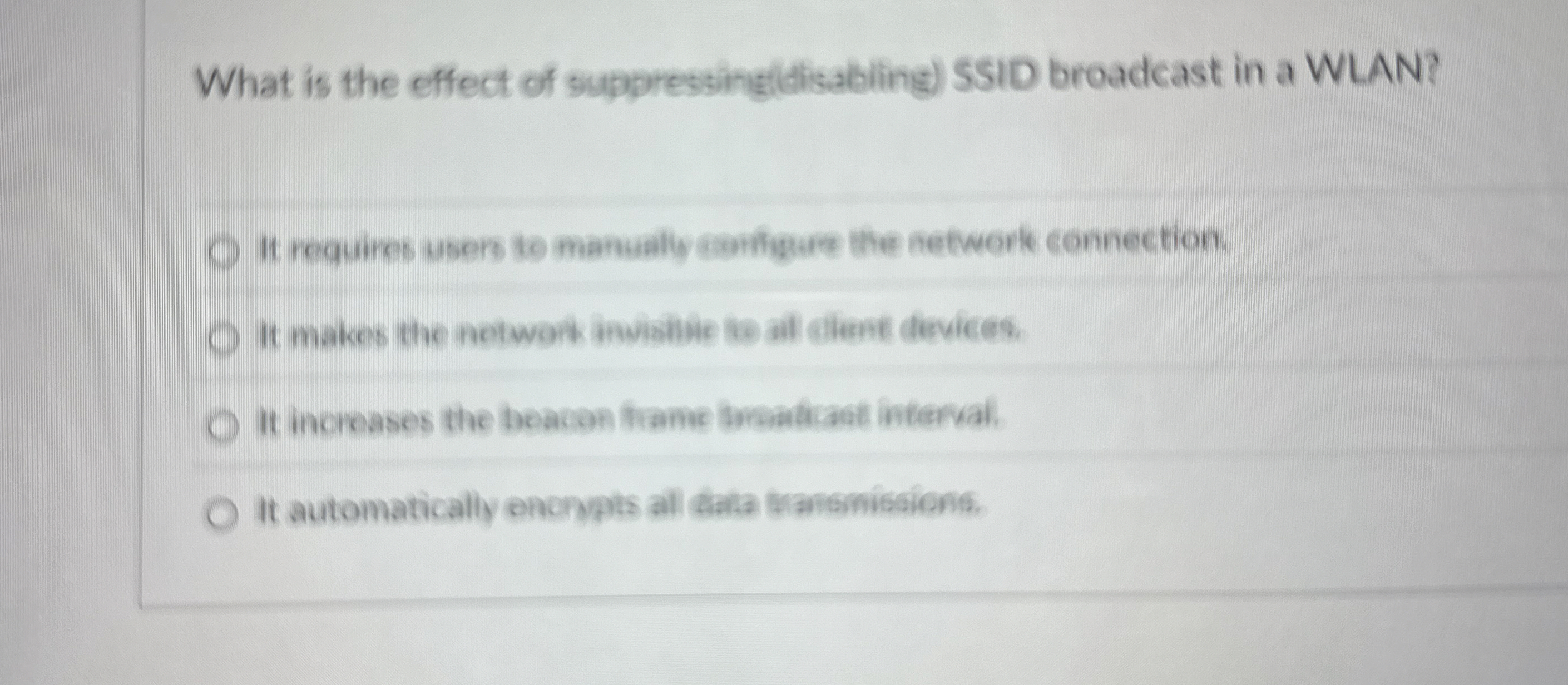What is the effect of suppressing ( disabling )