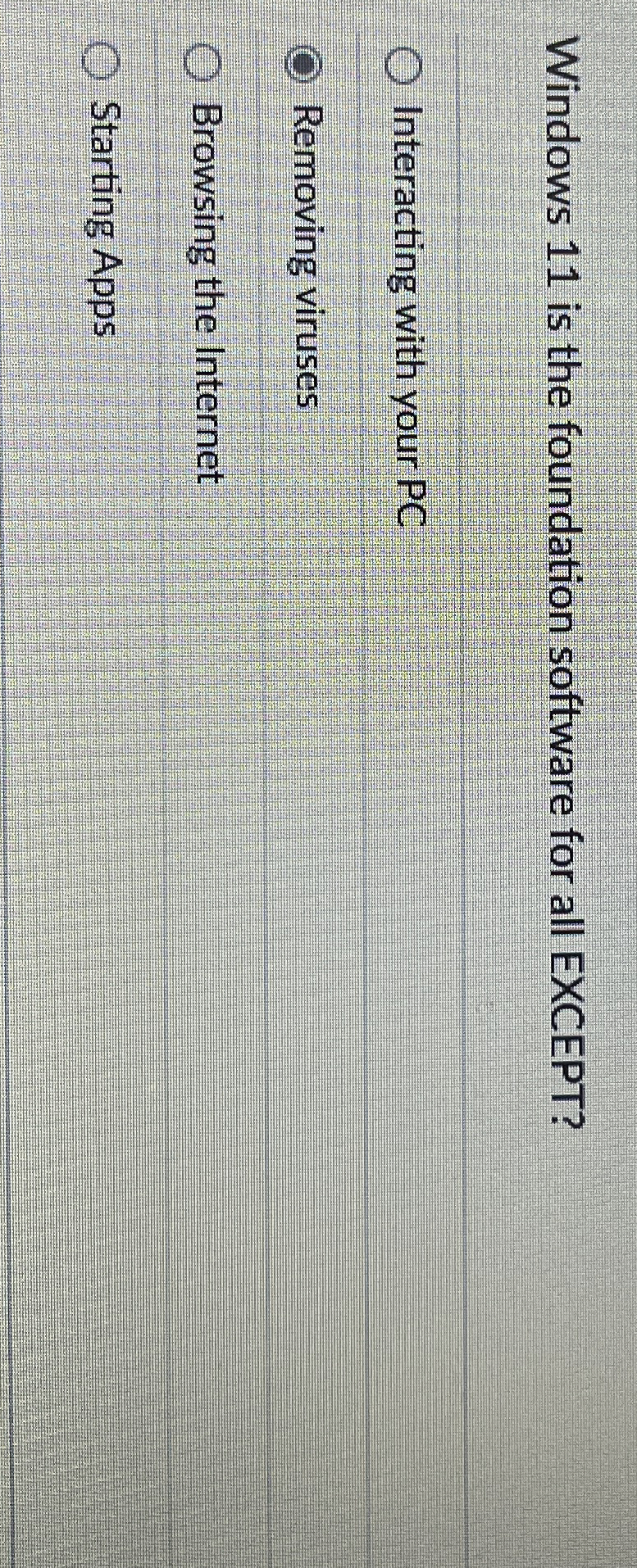 Windows 1 1 is the foundation software for all