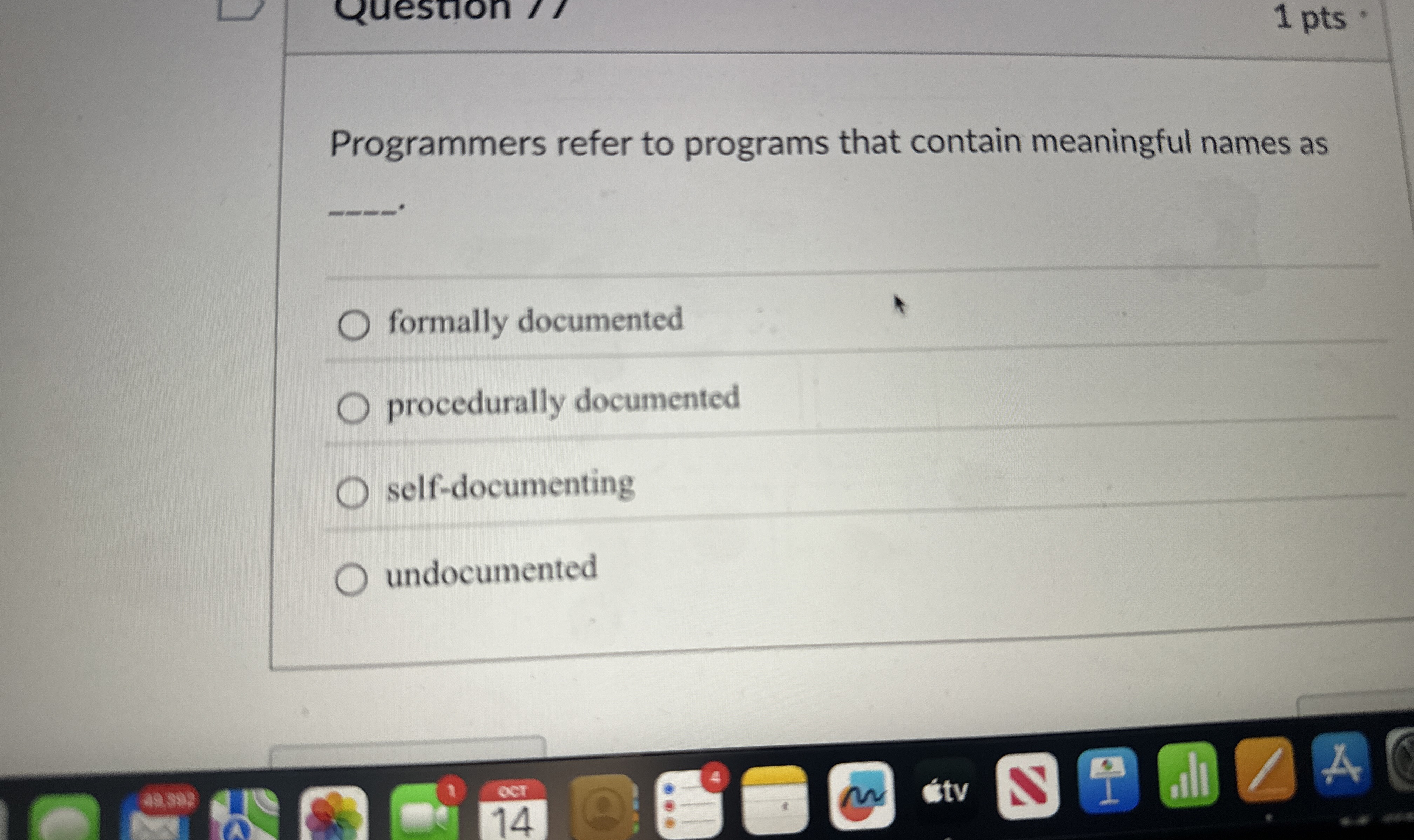 Programmers refer to programs that contain