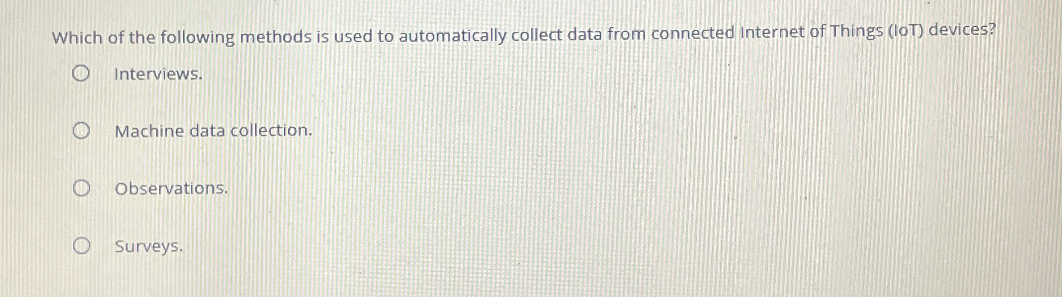 Which of the following methods is used to