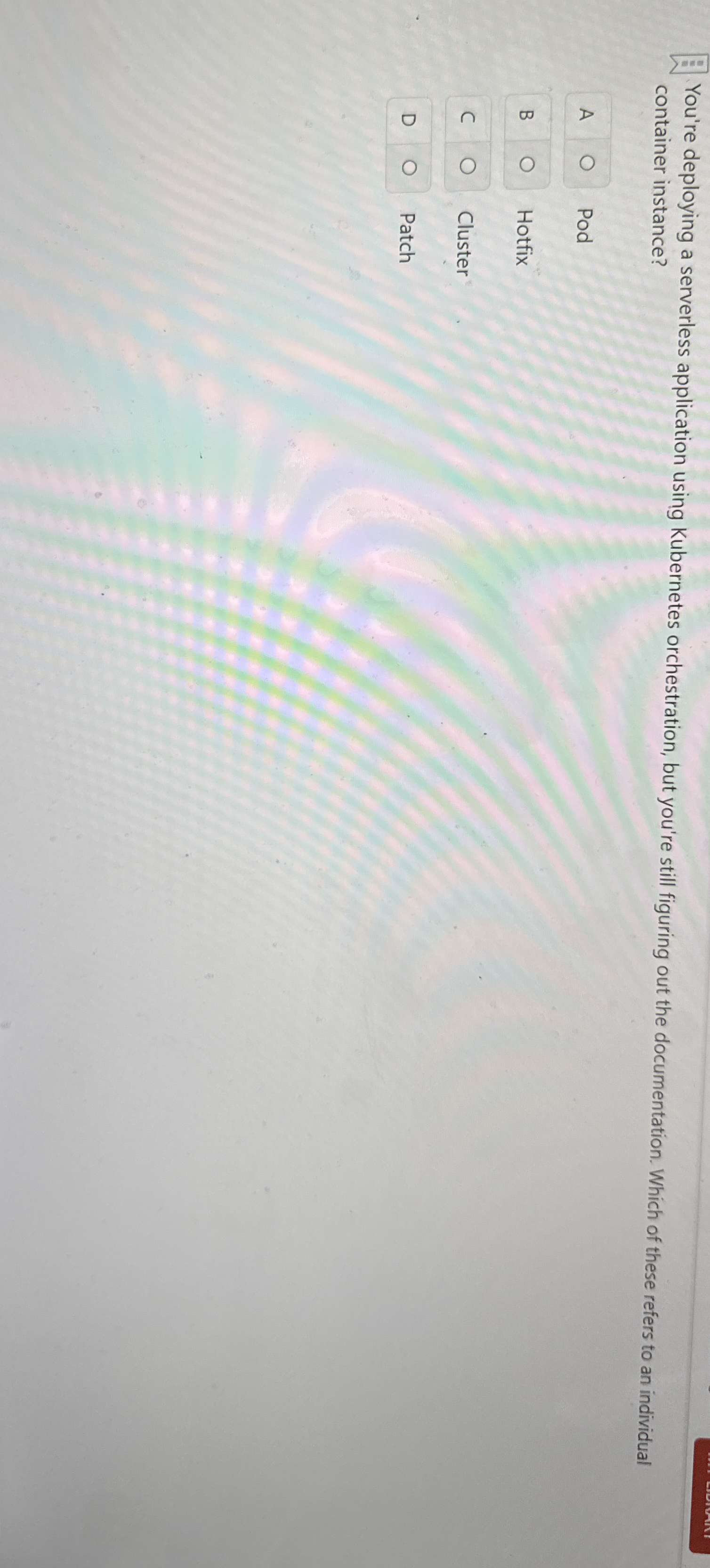 You're deploying a serverless application using