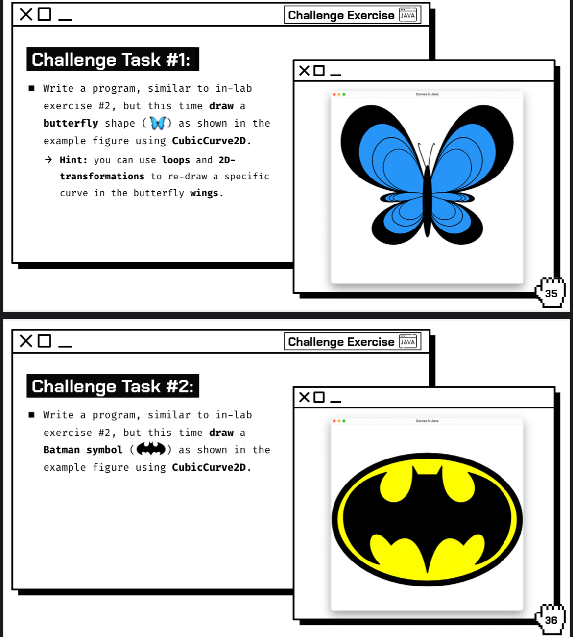 Challenge Exercise [ JAVA Challenge Task # 1 :