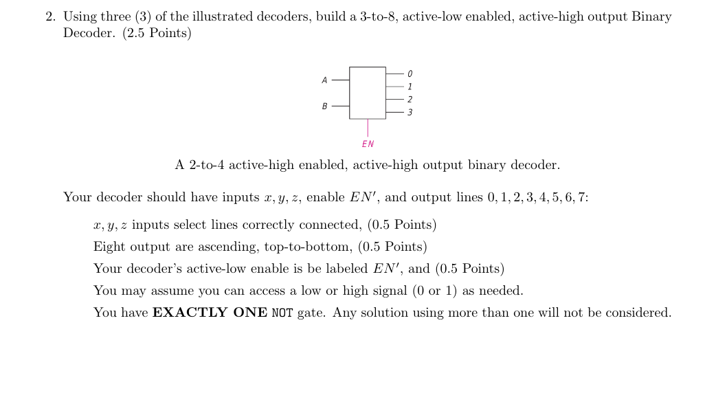 ( PLEASE SHOW THE DECODER / WORK ON A PIECE OF