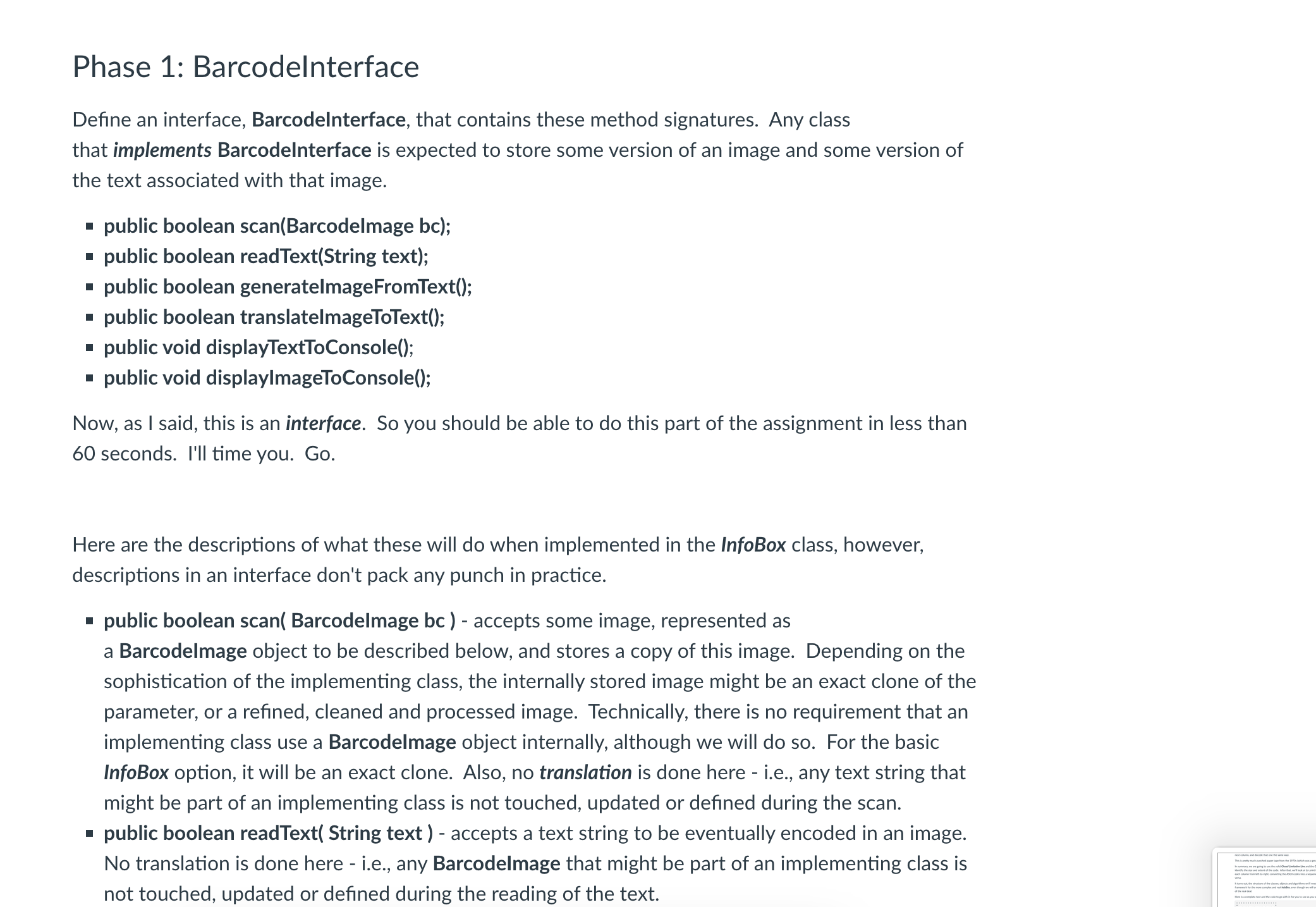 please use eclipse The output should show: the