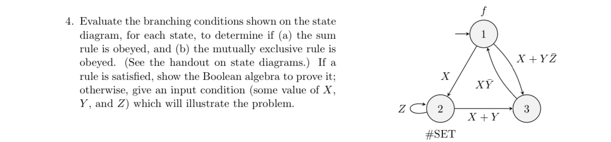 Evaluate the branching conditions shown on the
