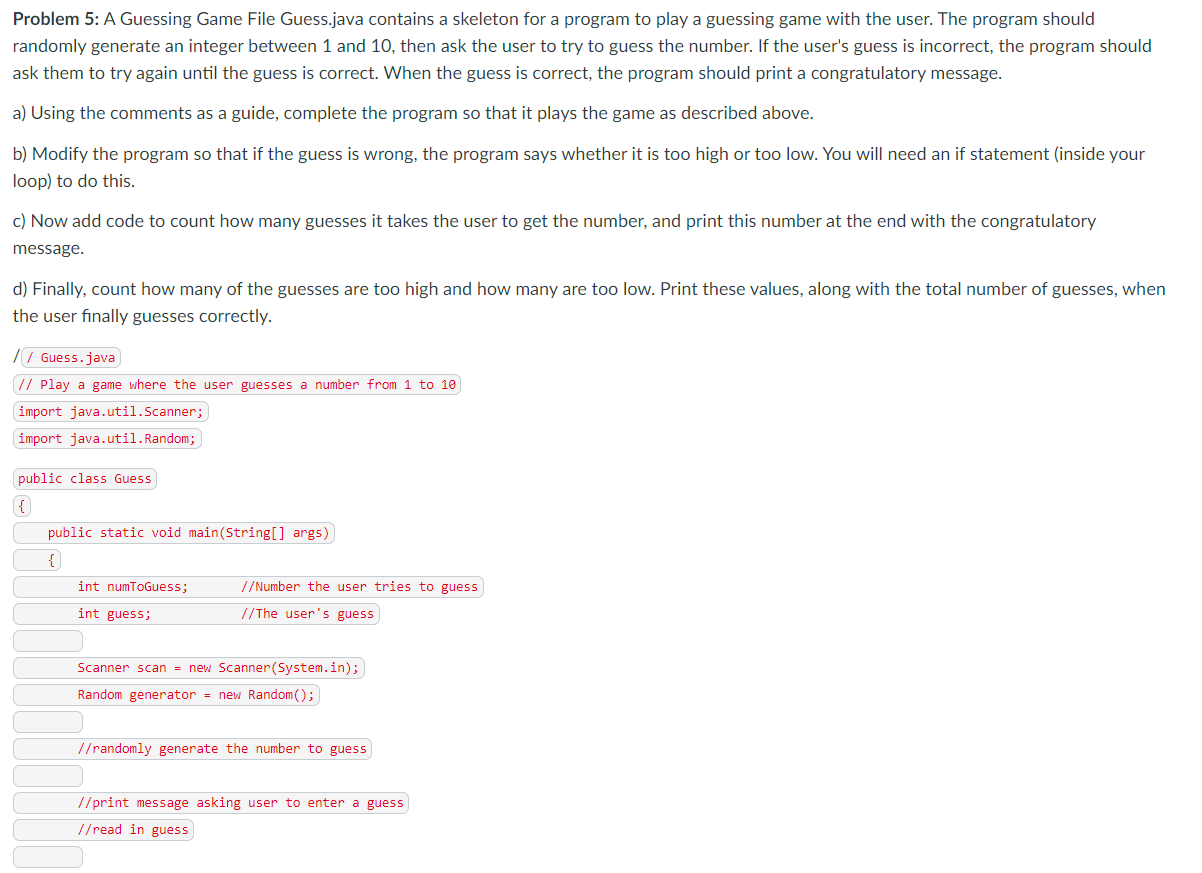 The pictures are in order could you complete this