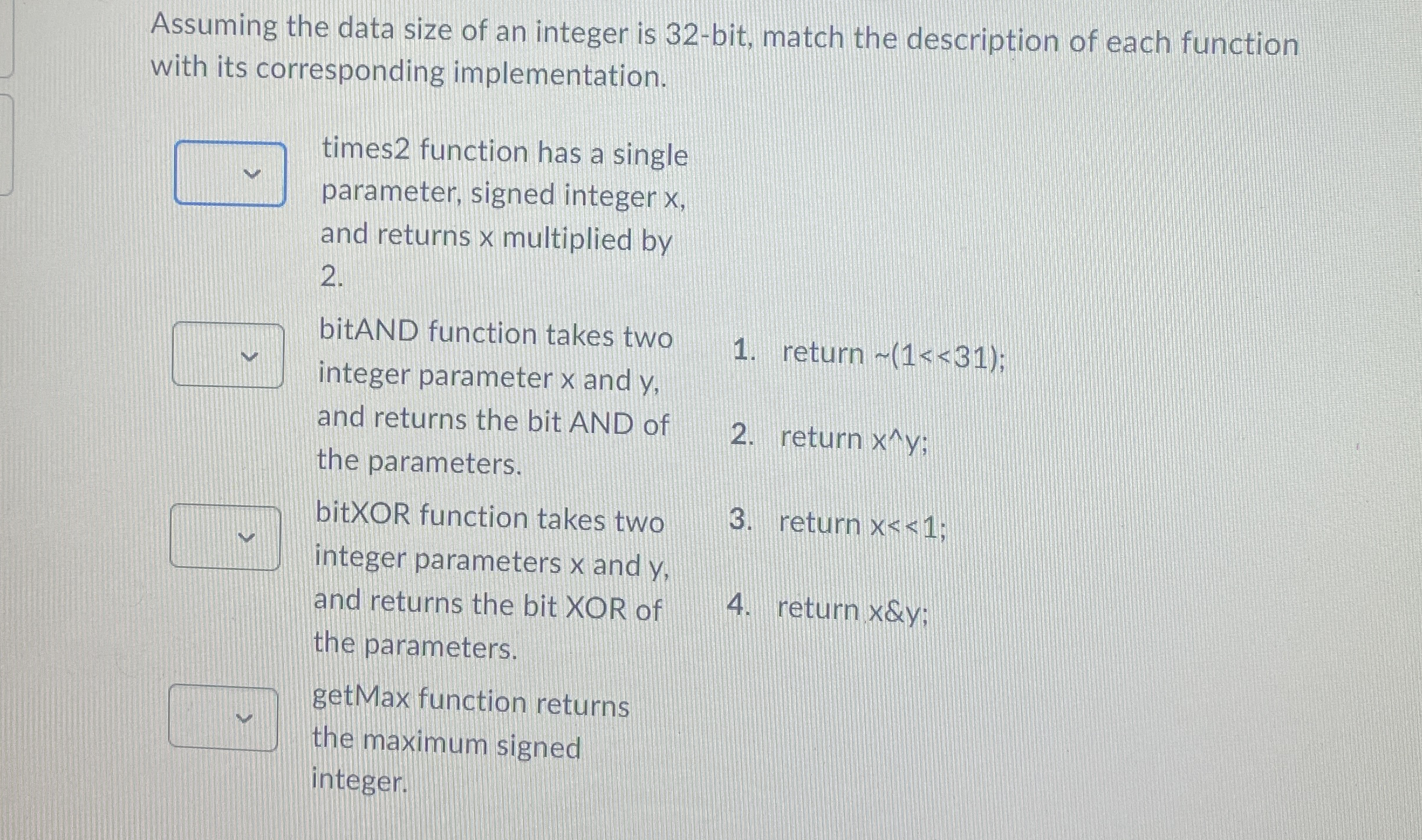 Assuming the data size of an integer is 3 2 -