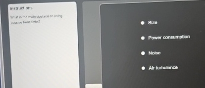 Instructions What is the main obstacie to using