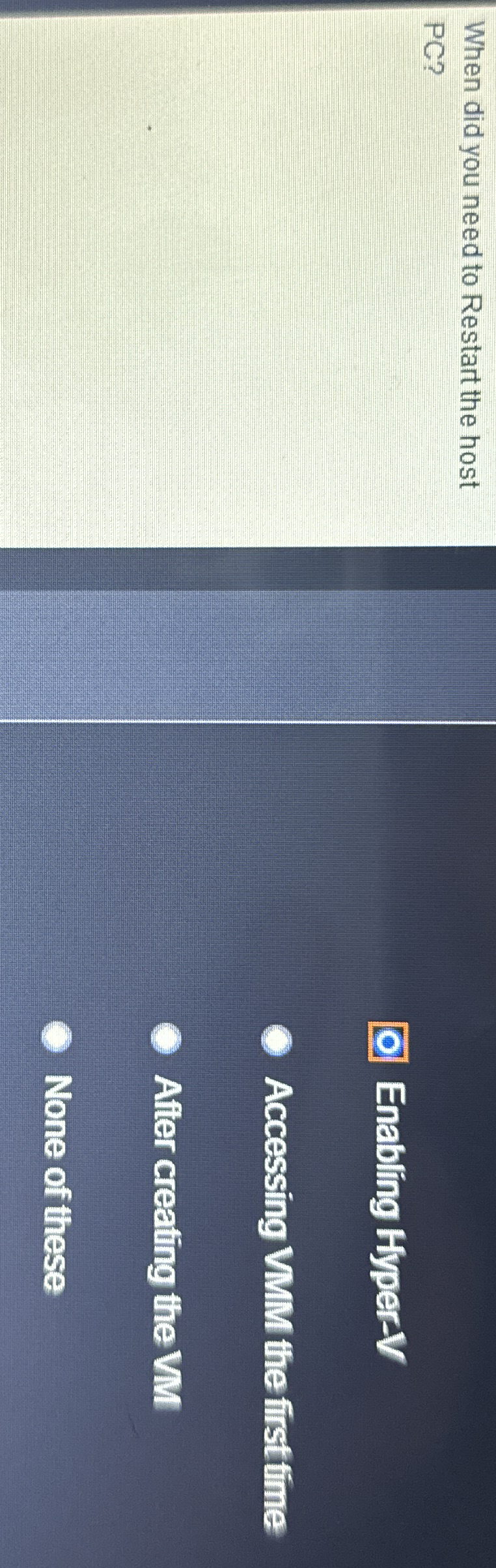 Which of these upgrade installation types