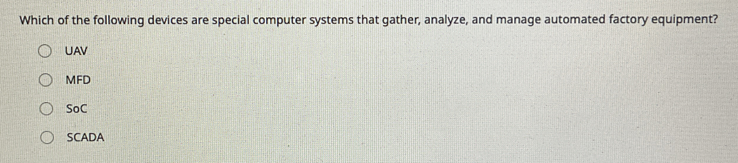 Which of the following devices are special
