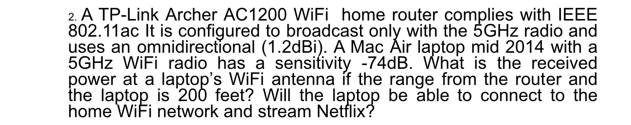A TP - Link Archer AC 1 2 0 0 WiFi home router