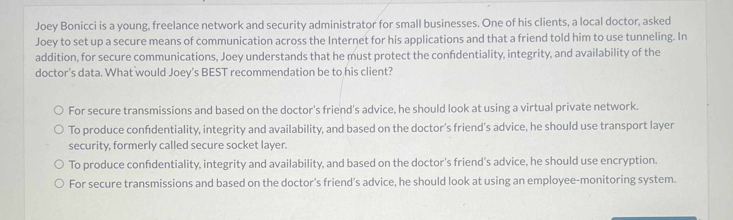 Joey Bonicci is a young, freelance network and