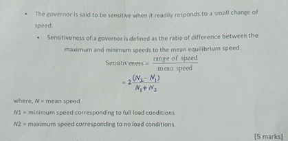 Design a form for computing sensitiveness of
