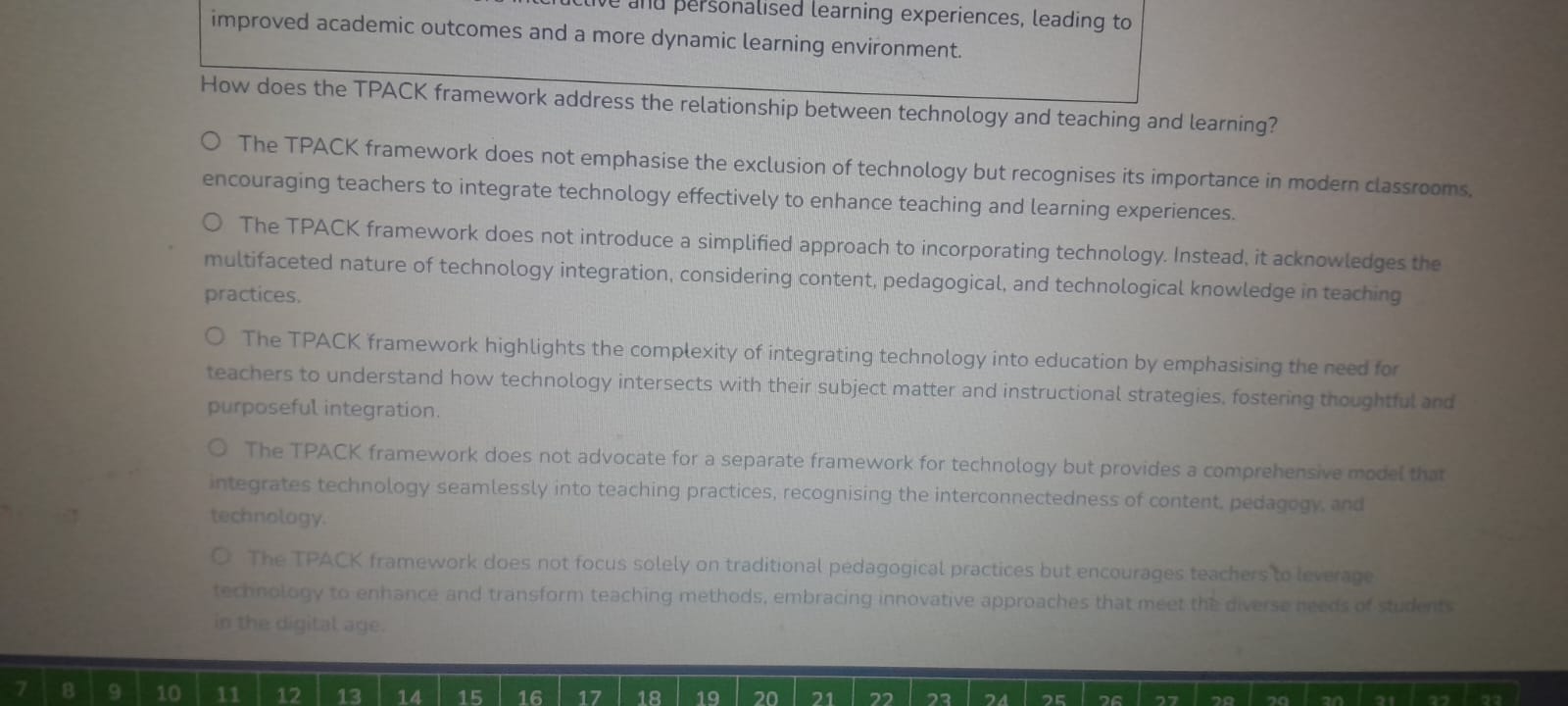 personalised learning experiences, leading to