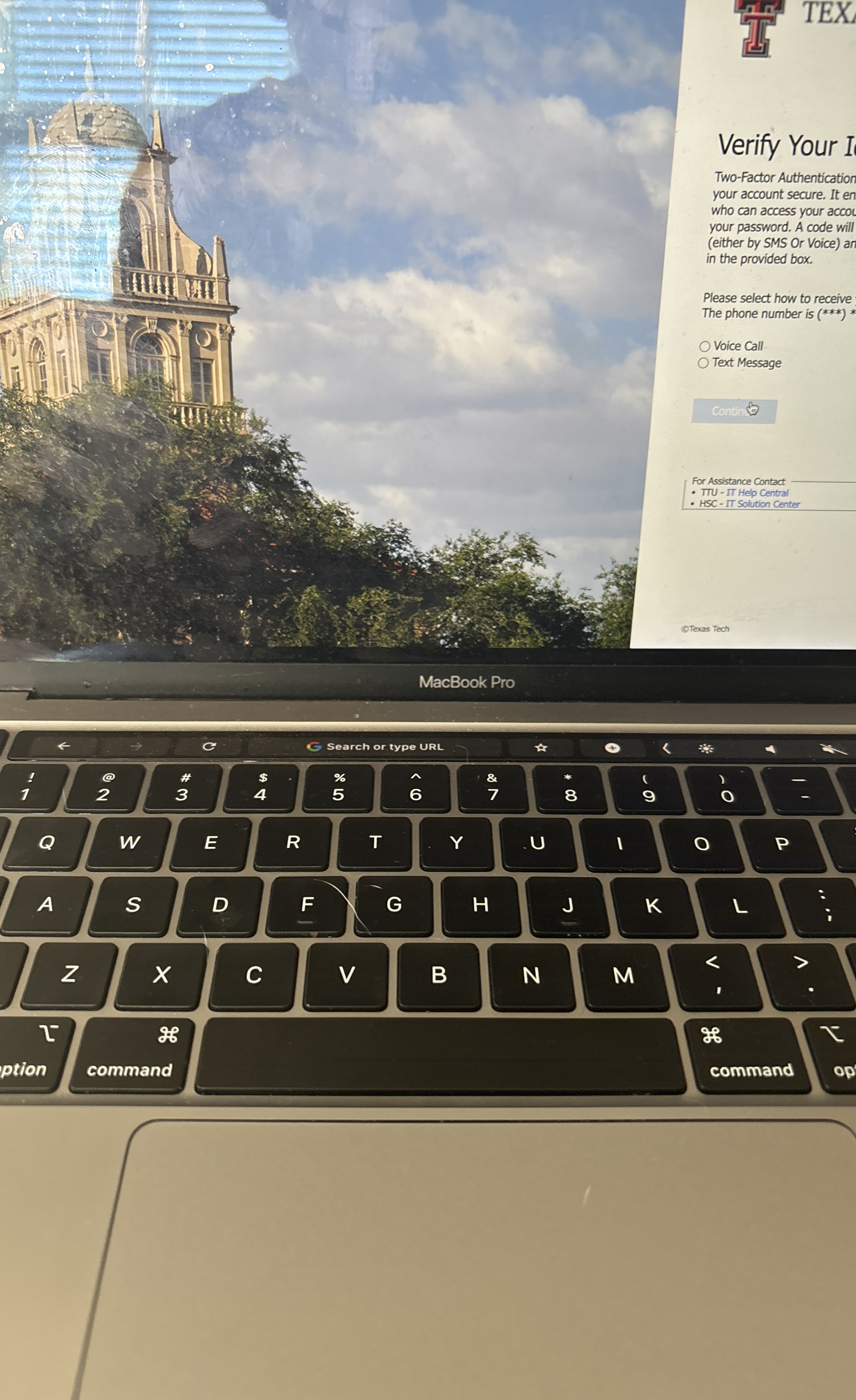 TEX Verify Your I Two - Factor Authentication